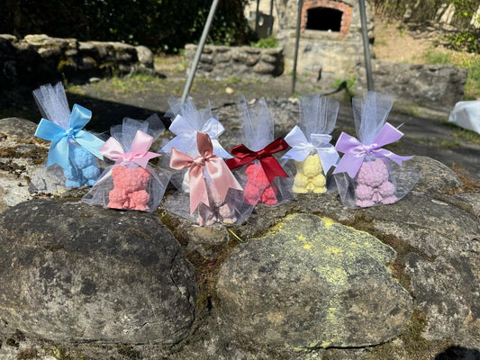 Seifenbärchen in Pastell – zum Verlieben schön